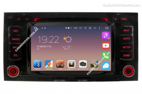 Штатная магнитола Volkswagen Touareg old Mignova VTO-8803 Android, фото 6