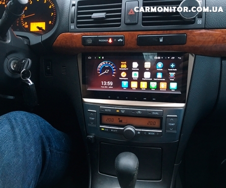 Штатная магнитола Toyota Avensis 2003-2008 RedPower 31287Z IPS Android, в автомобиле