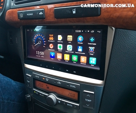 Штатная магнитола Toyota Avensis 2003-2008 RedPower 31287Z IPS Android, в автомобиле