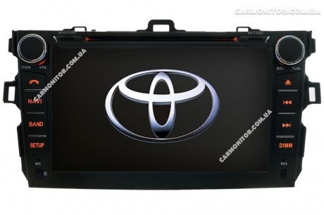 Штатная магнитола Toyota Corolla 2007-2012 Mignova TCO-8607 Android, фото 1