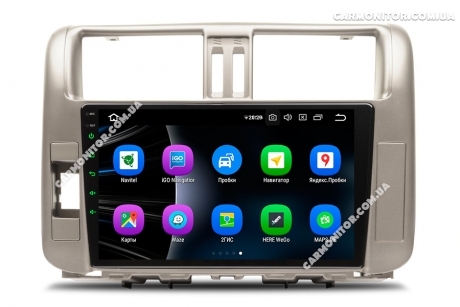Штатная магнитола Toyota Prado 150 Lux 2010-2013 Mignova CarPad TLP-7910 Android