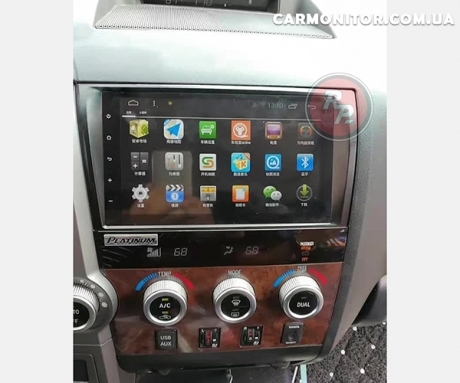 Штатная магнитола Toyota Sequoia, Tundra 2007+ RedPower 31188 IPS DSP Android, в автомобиле