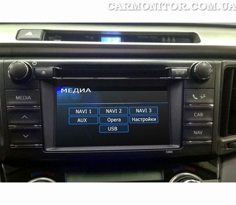 Расширение функций заводской магнитолы Toyota RAV4