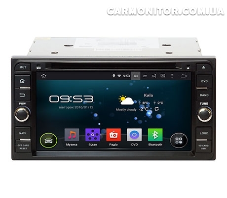Штатная магнитола для Toyota Fj Cruiser Incar AHR-2230