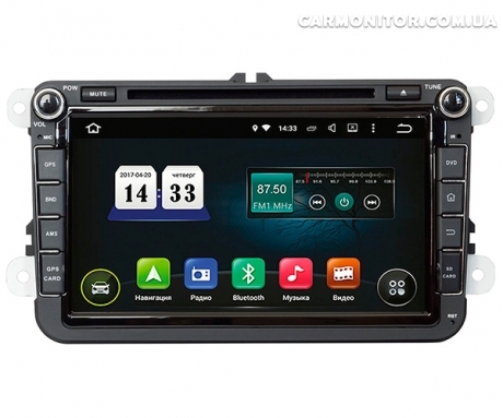 Штатная магнитола Skoda Rapid InCar TSA-8684 Android, фото 1