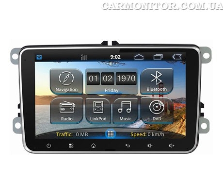 Штатная магнитола для Skoda Superb Road Rover Android