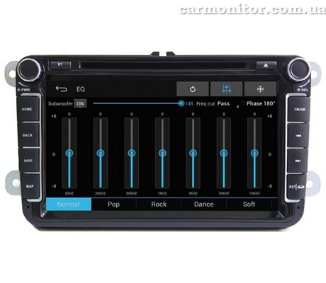Эквалайзер Volkswagen Golf Sound Box Android