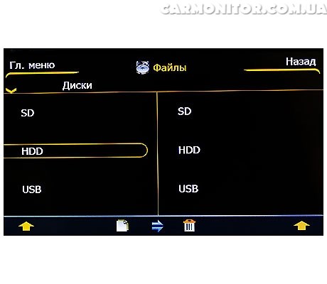 Меню магнитолы Winca S100 C216i для KIA Ceed 2013