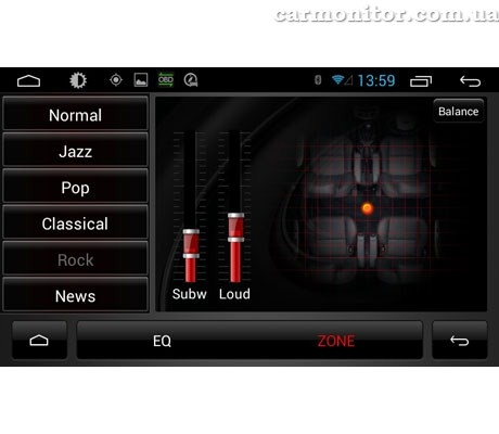 Штатная магнитола Nissan Qashqai 2014+ RedPower 18301 Android