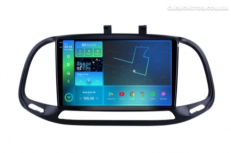 Штатна магнітола Torssen 2K Fiat Doblo 15+ F96128 4G Carplay DSP