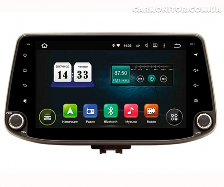 Штатная магнитола Hyundai i30 2017+ INCar TSA-9516A8 Android, фото 1