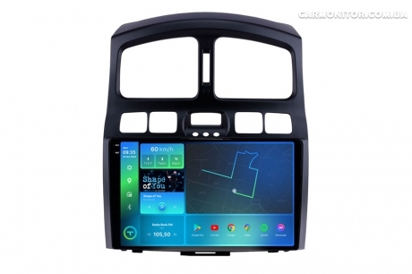 Штатна магнітола Torssen 2K Hyundai Santa Fe 00-12 / Jac S1 07-13 F961284G Carplay DSP