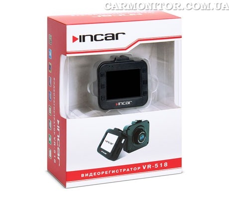 Автомобильный видеорегистратор Incar VR-518