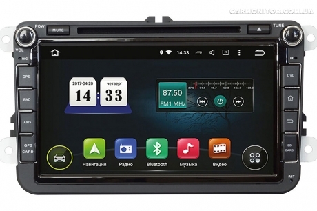 Штатная магнитола Volkswagen Golf V, VI INCar TSA-8684A9 Android, фото 1