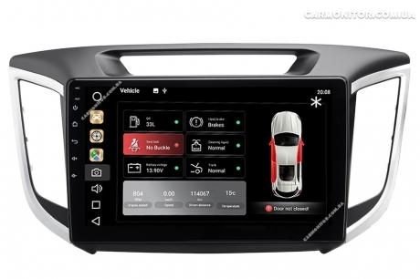 Штатная магнитола Hyundai Creta ix25 2014-2016 Mignova HYC-7914 Pro Android, фото 8