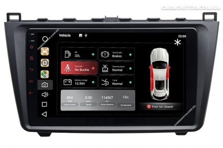 Штатная магнитола Mazda 6 2008-2013 Mignova MA6-7906 Pro Android, фото 8