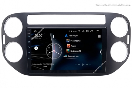 Штатная магнитола Volkswagen Tiguan 2010-2015 Mignova VTI-7910 Black Android, фото 4