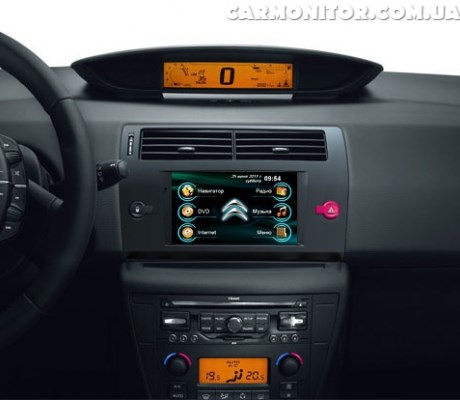 Штатная магнитола Citroen C4 Road Rove