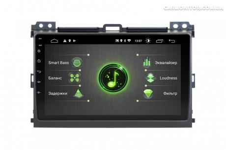 Штатная магнитола Incar DTA-2209 для Toyota LC Prado 120 2002-2009 Android, фото 1