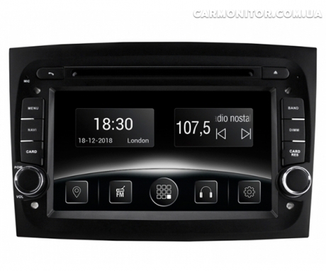 Штатная магнитола Fiat Doblo (263) 2015-2017 Gazer CM5007-263 Android