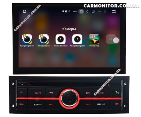 Штатная магнитола Mitsubishi L200 Mignova Carplay MPS-3807, фото 6