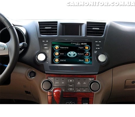Головное устройство для Toyota Highlander Road Rover