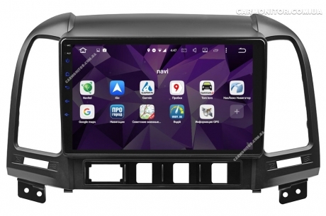 Штатная магнитола Hyundai Santa Fe 2008-2012 Mignova HSF-7906 Pro Android, фото 3