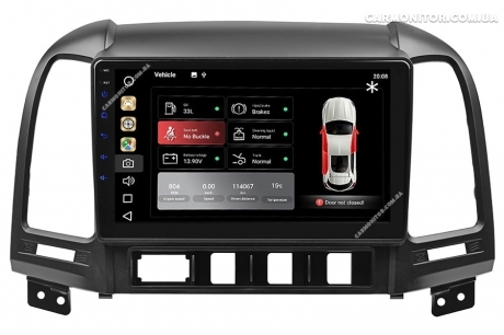 Штатная магнитола Hyundai Santa Fe 2008-2012 Mignova HSF-7906 Android, фото 5