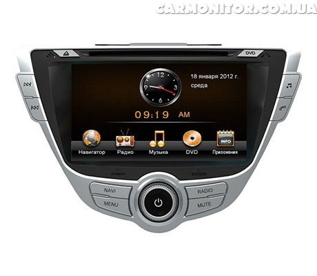 Штатная магнитола для Hyundai Elantra (2011+) Road Rover i10