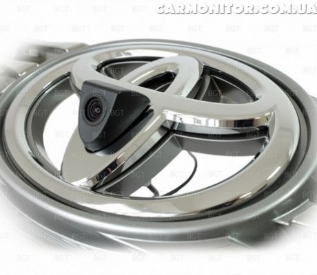 Купить камеру переднего вида в логотип Toyota Camry V50 (2012+), RAV4 (2013+), Yaris III (2013+) BGT