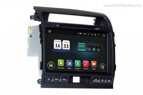 Штатная магнитола Toyota Land Cruiser 200 2007-2015 INCar TSA-2280A9 Android, фото 2