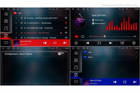 Меню магнитолы Mitsubishi ASX на Android 10 RedPower K75026 Hi-Fi, фото 3