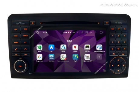 Штатная магнитола Mercedes ML, GL Mignova MML-8906S Android, фото 5