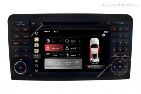 Штатная магнитола Mercedes ML, GL Mignova MML-8906 Android, фото 8