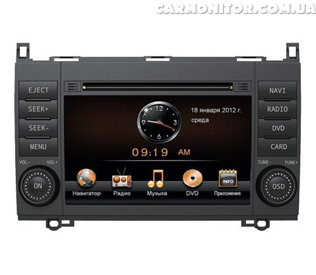 Штатная магнитола для Mercedes CLK (W209) 2006+ Road Rover