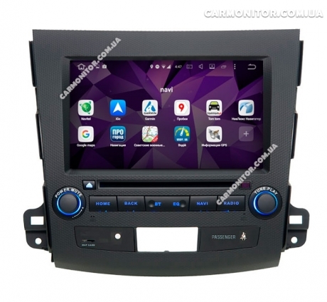 Штатная магнитола Mitsubishi Outlander XL Rockford Mignova MOX-7909 Android, фото 5