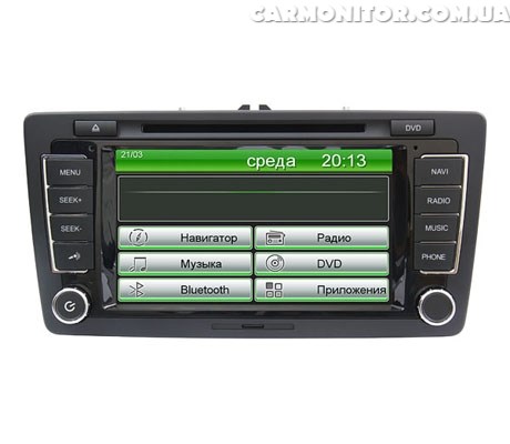 Штатная магнитола для Skoda Octavia А5 Road Rover