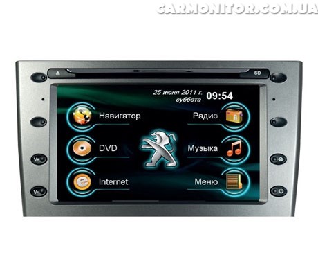 Штатная магнитола для Peugeot 308 Road Rover