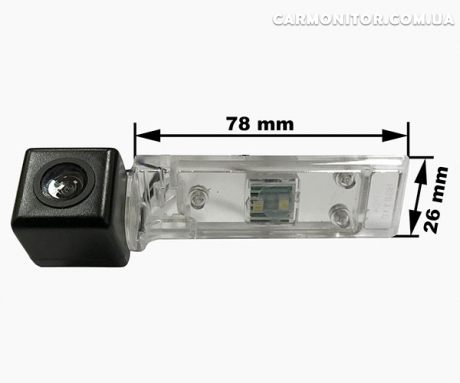 Камера заднего вида Geely GX2 2011+, MK 2008+, Emgrand EC8 2013+ Prime-X CA-9587-8, фото 3