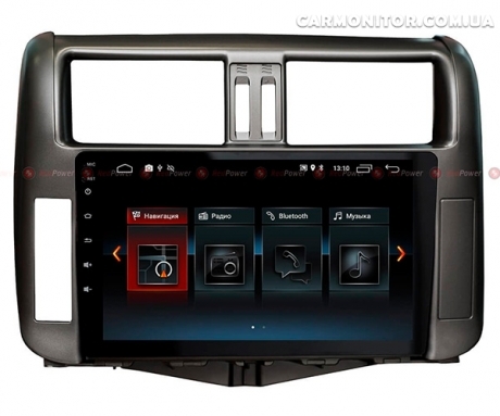 Штатная магнитола Toyota Prado Comfort 150 2009-2013 RedPower 30065 IPS Android, фото 1