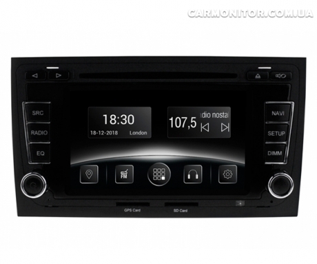Штатная магнитола Audi A4 2002-2008 Gazer CM5007-8E Android