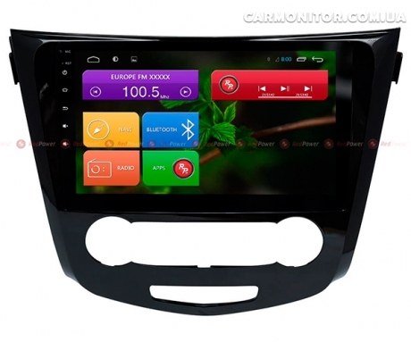 Штатная магнитола Nissan Rogue RedPower 31321 R IPS DSP Android с кондиционером, фото 1