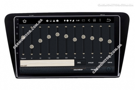Штатная магнитола Skoda Oktavia A7 Mignova CarPad SKO-7813 Android, фото 4