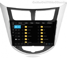 Hyundai Accent 2011+ Sound Box Android