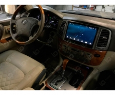 Штатная магнитола Lexus LX470 IQ Navi Android климат контроль, салон