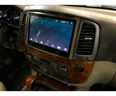 Штатная магнитола Lexus LX470 IQ Navi Android климат контроль, салон