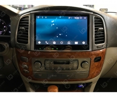Штатная магнитола Lexus LX470 IQ Navi Android климат контроль, салон