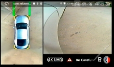 Система кругового обзора HD Bird view Mignova BFUN-7300HD на Chevrolet Epica, фото 3