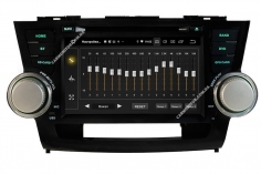 Штатная магнитола Toyota Highlander Mignova THL-9909 Android, фото 5