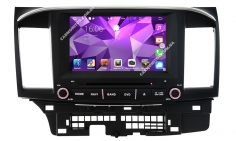 Штатная магнитола Mitsubishi Lancer X Mignova Sim MLA-9607 Android, фото 2